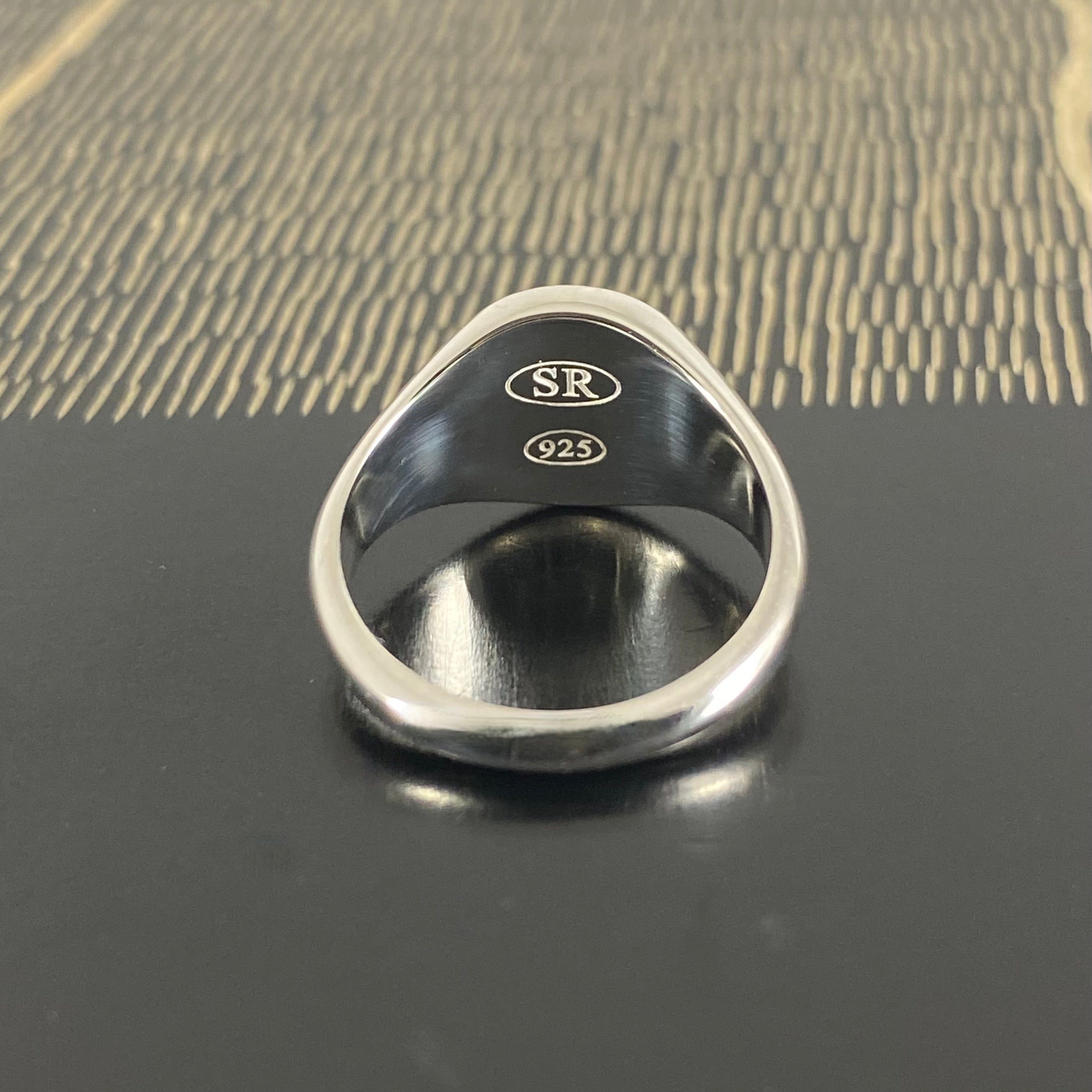 Classic Oval 11mm x 9mm - Sterling Silver Signet Ring