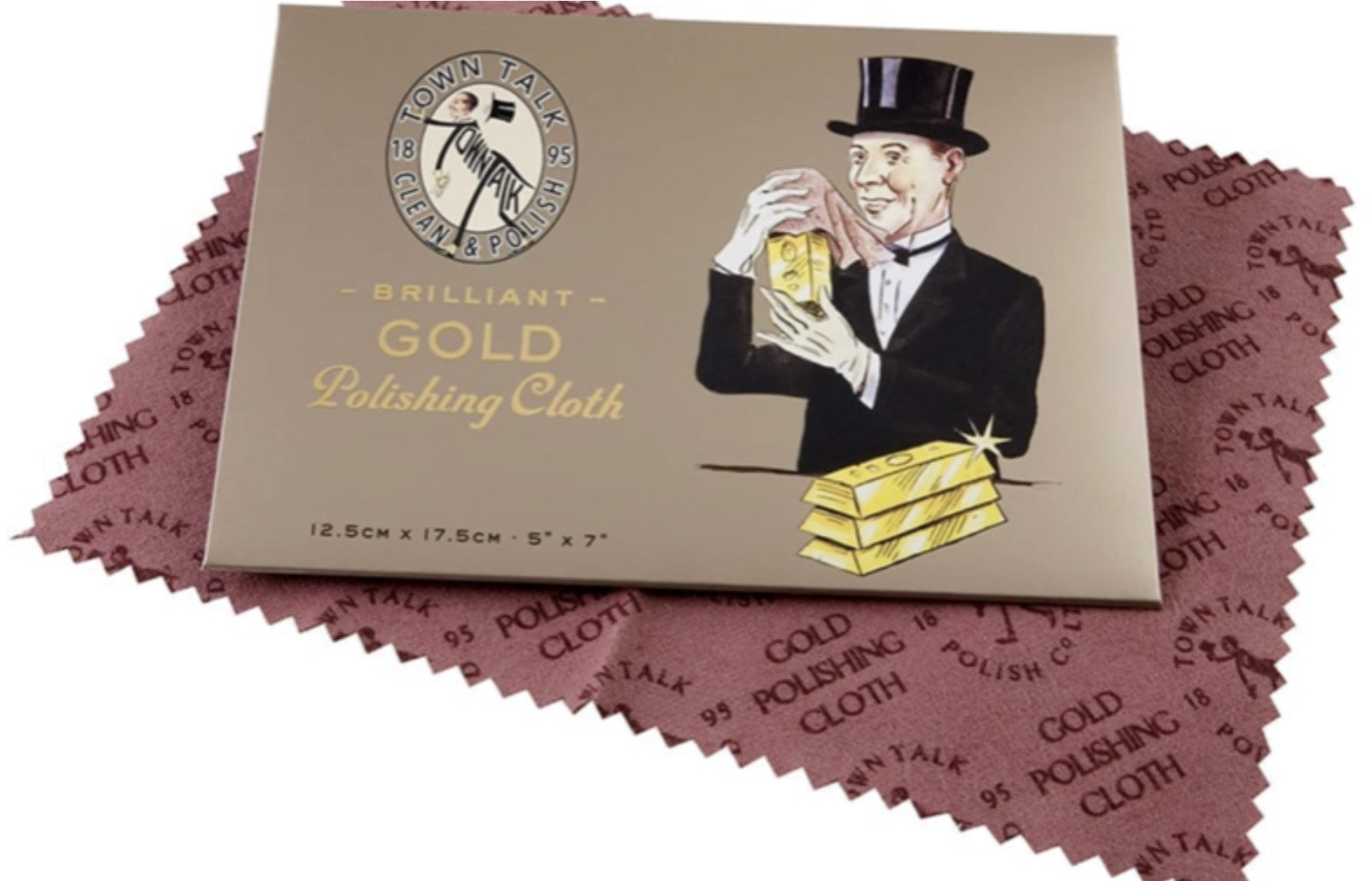 GOLD POLISHING CLOTH - TOWN TALK