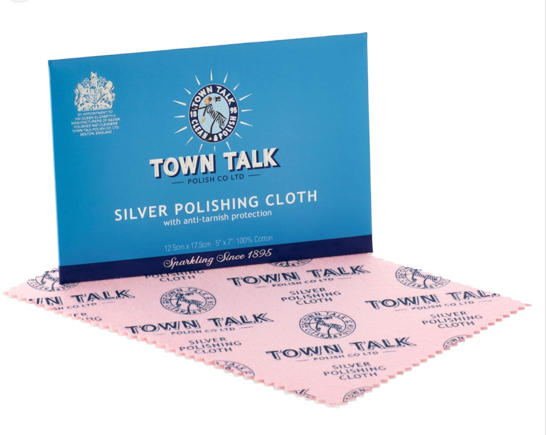 SILVER POLISHING CLOTH - TOWN TALK