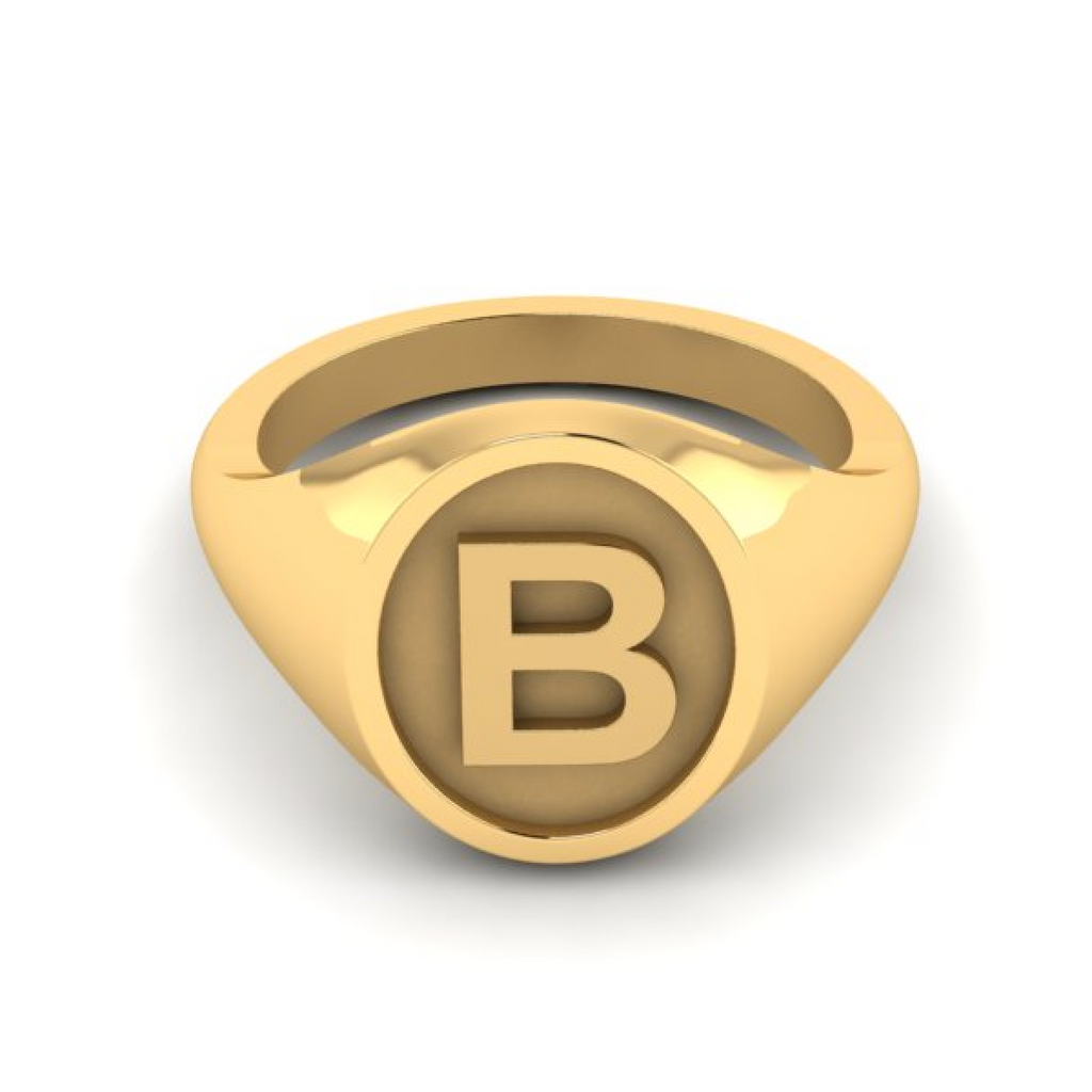 B 2025 alphabet ring