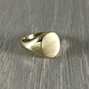 Classic Oval 11mm x 9mm - 9 Carat Yellow Gold Signet Ring