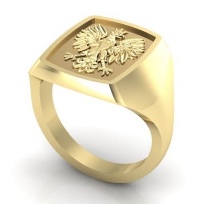 Spread Eagle - 9 Carat Yellow Gold