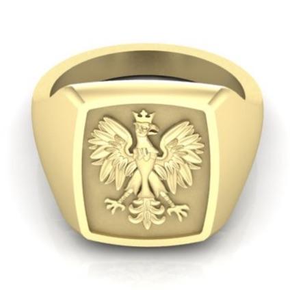 Spread Eagle - 9 Carat Yellow Gold