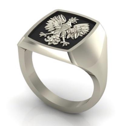 Spread Eagle - Oxidised Sterling Silver